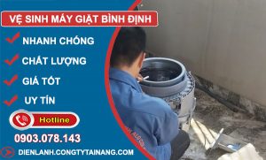 thợ Vệ Sinh Máy Giặt Bình Định