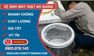 Vệ Sinh Máy Giặt Tại An Giang