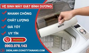 Vệ Sinh Máy Giặt Tại Bình Dương