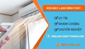 sửa máy lạnh bình thủy