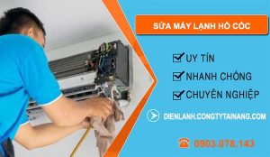 sửa máy lạnh hồ cốc