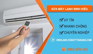 thợ sửa máy lạnh ninh kiều