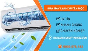 thợ sửa máy lạnh xuyên mộc