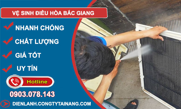 Thợ Vệ Sinh Điều Hòa Bắc Giang