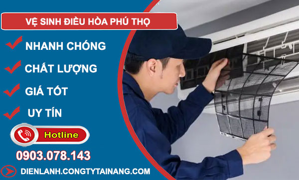 Thợ Vệ Sinh Điều Hòa Phú Thọ