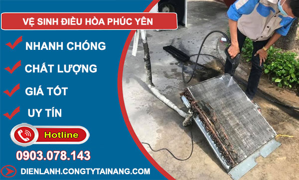 Thợ Vệ Sinh Điều Hòa Phúc Yên