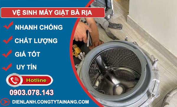thợ Vệ Sinh Máy Giặt Bà Rịa