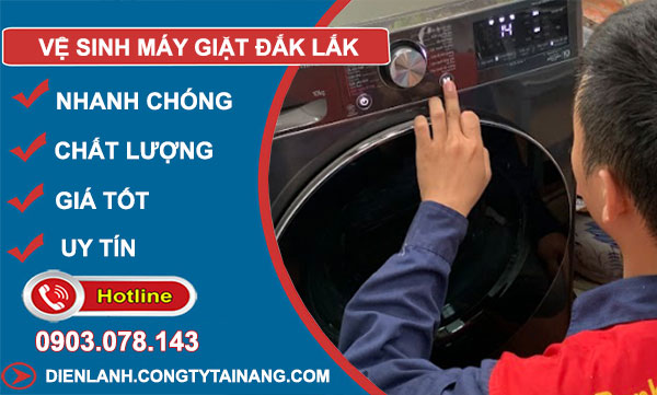 thợ Vệ Sinh Máy Giặt Đắk Lắk