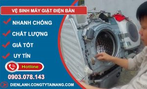 thợ Vệ Sinh Máy Giặt Điện Bàn