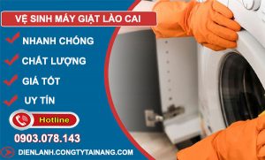 thợ Vệ Sinh Máy Giặt Lào Cai