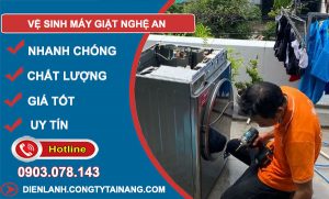 thợ Vệ Sinh Máy Giặt Nghệ An