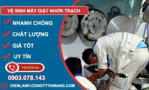 thợ Vệ Sinh Máy Giặt Nhơn Trạch