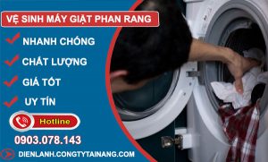 thợ Vệ Sinh Máy Giặt Phan Rang