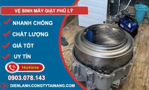 thợ Vệ Sinh Máy Giặt Phủ Lý