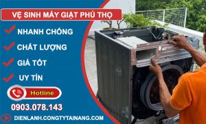 thợ Vệ Sinh Máy Giặt Phú Thọ