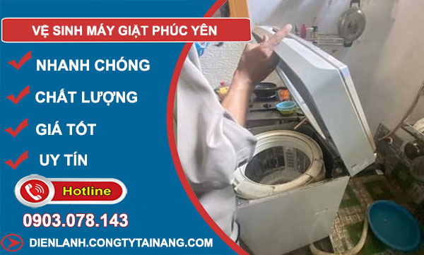 thợ Vệ Sinh Máy Giặt Phúc Yên
