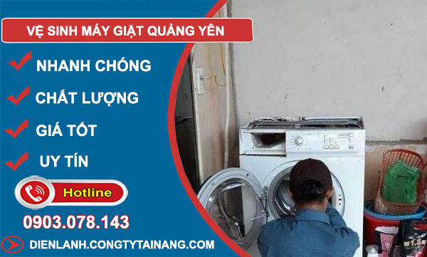 thợ Vệ Sinh Máy Giặt tại Quảng Yên