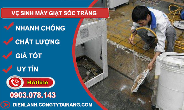 thợ Vệ Sinh Máy Giặt Sóc Trăng