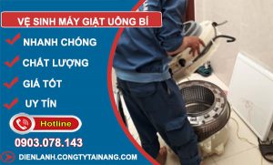 thợ Vệ Sinh Máy Giặt Uông Bí