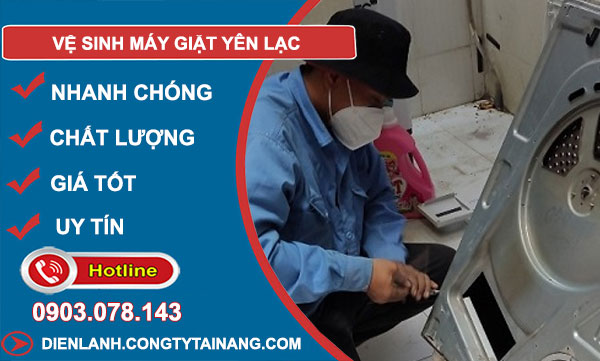 thợ Vệ Sinh Máy Giặt Yên Lạc