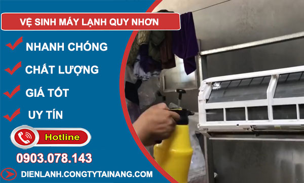 Thợ Vệ Sinh Máy Lạnh Quy Nhơn