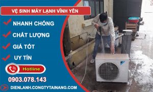 Thợ Vệ Sinh Máy Lạnh Vĩnh Yên