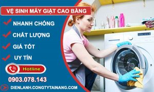 Vệ Sinh Máy Giặt tại Cao Bằng