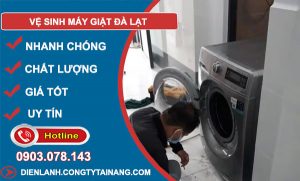 Vệ Sinh Máy Giặt tại Đà Lạt