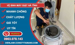 Vệ Sinh Máy Giặt tại Hà Tĩnh