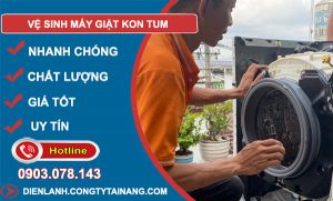Vệ Sinh Máy Giặt tại Kon Tum