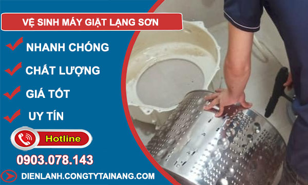 Vệ Sinh Máy Giặt tại Lạng Sơn