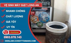 Vệ Sinh Máy Giặt Tại Long An