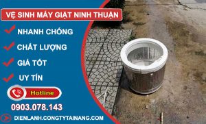 Vệ Sinh Máy Giặt Tại Ninh Thuận