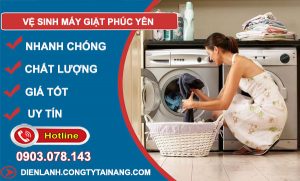 Vệ Sinh Máy Giặt tại Phúc Yên
