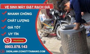 Vệ Sinh Máy Giặt Tại Rạch Giá