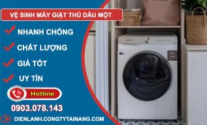 Vệ Sinh Máy Giặt Thủ Dầu Một