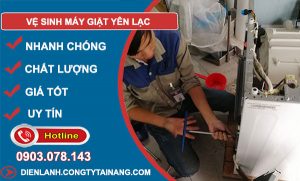 Vệ Sinh Máy Giặt Yên Lạc