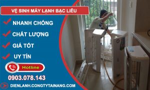Vệ Sinh Máy Lạnh Tại Bạc Liêu