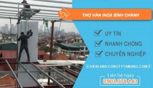 cần thợ hàn inox bình chánh