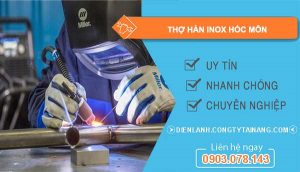 cần thợ thợ hàn inox hóc môn