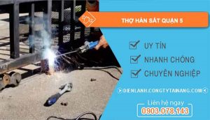 cần thợ hàn sắt quận 5