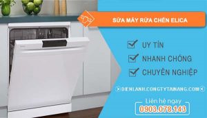dịch vụ sửa máy rửa chén elica