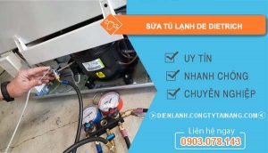 dịch vụ sửa tủ lạnh de dietrich