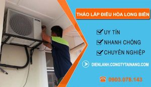 dịch vụ tháo lắp điề hòa long biên