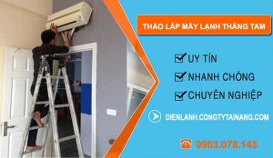 dịch vụ tháo lắp máy lạnh thắng tam
