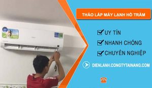 dịch vụ tháo lắp máy lạnh hồ tràm