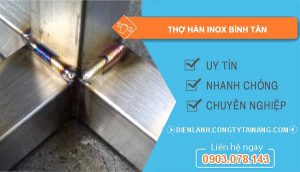 dịch vụ thợ hàn inox bình tân