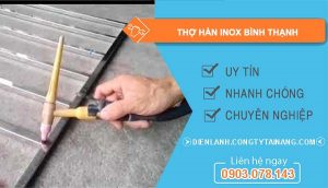 dịch vụ thợ hàn inox bình thạnh