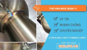 dịch vụ thợ hàn inox quận 11