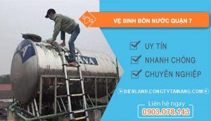 dịch vụ vệ sinh bồn nước quận 7